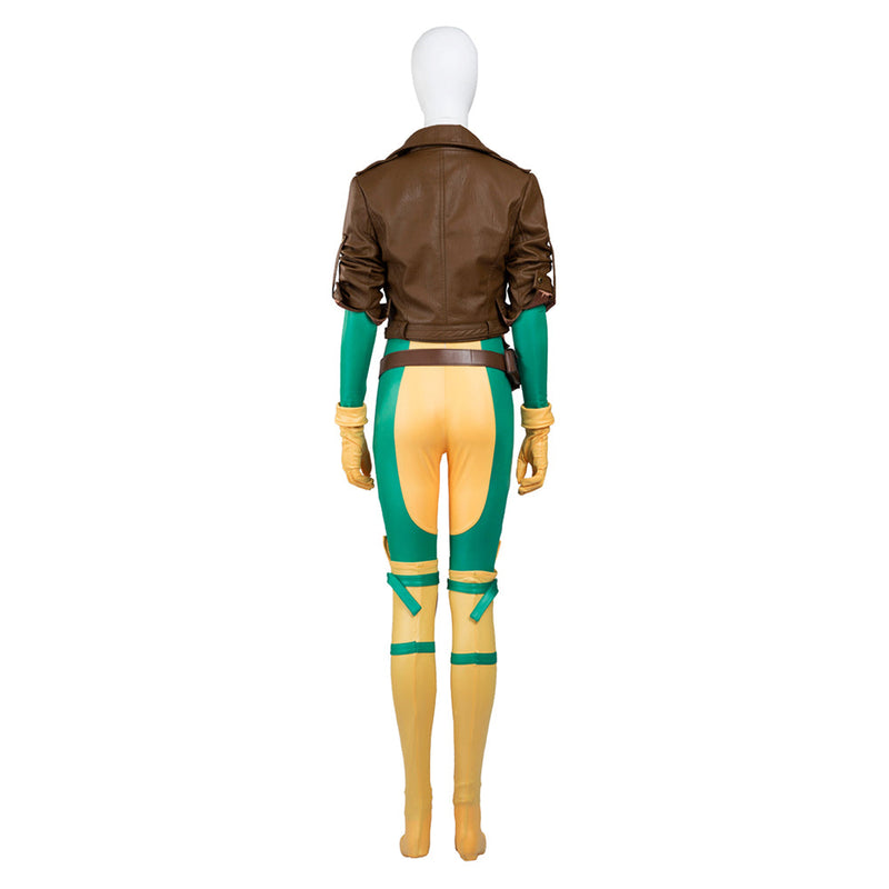 X-Men Rogue / Anna Marie Jumpsuit Outfits Halloween Carnival Suit Cosplay Costume