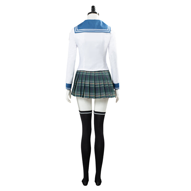 Danganronpa 3 SAYAKA MAIZONO Women Uniform Dress Outfit Halloween Carnival Costume Cosplay Costume