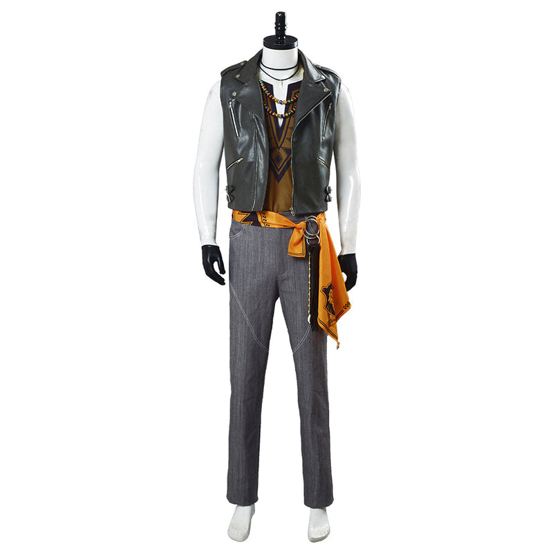 Game Twisted Wonderland Jack Howl Halloween Outfit Cosplay Costume