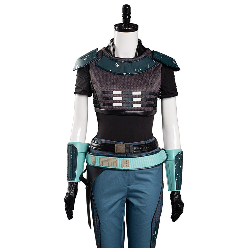 Mandalorian Cara Dune Women Uniform Outfits Halloween Carnival Suit Cosplay Costume