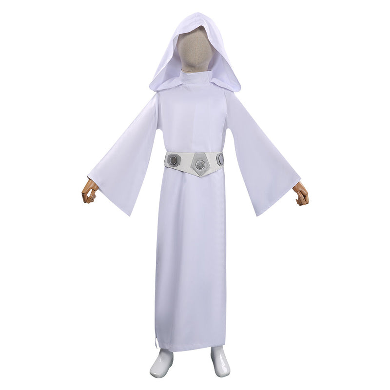 Star Wars Leia Princess Kids Children Halloween Carnival Suit Cosplay Costume