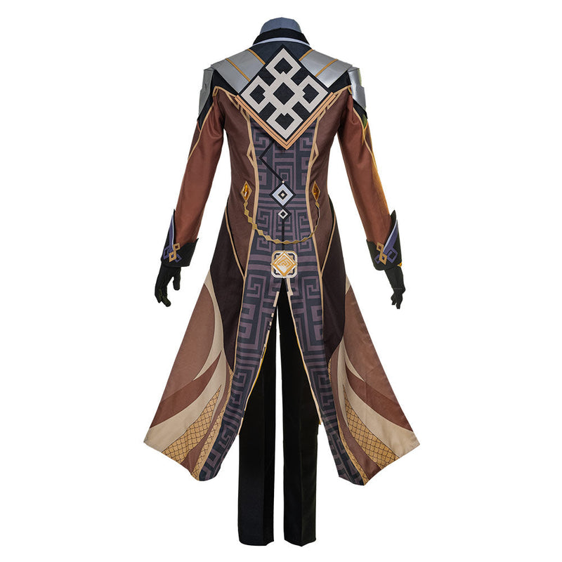 Game Genshin Impact Zhongli Outfits Halloween Carnival Costume Cosplay Costume