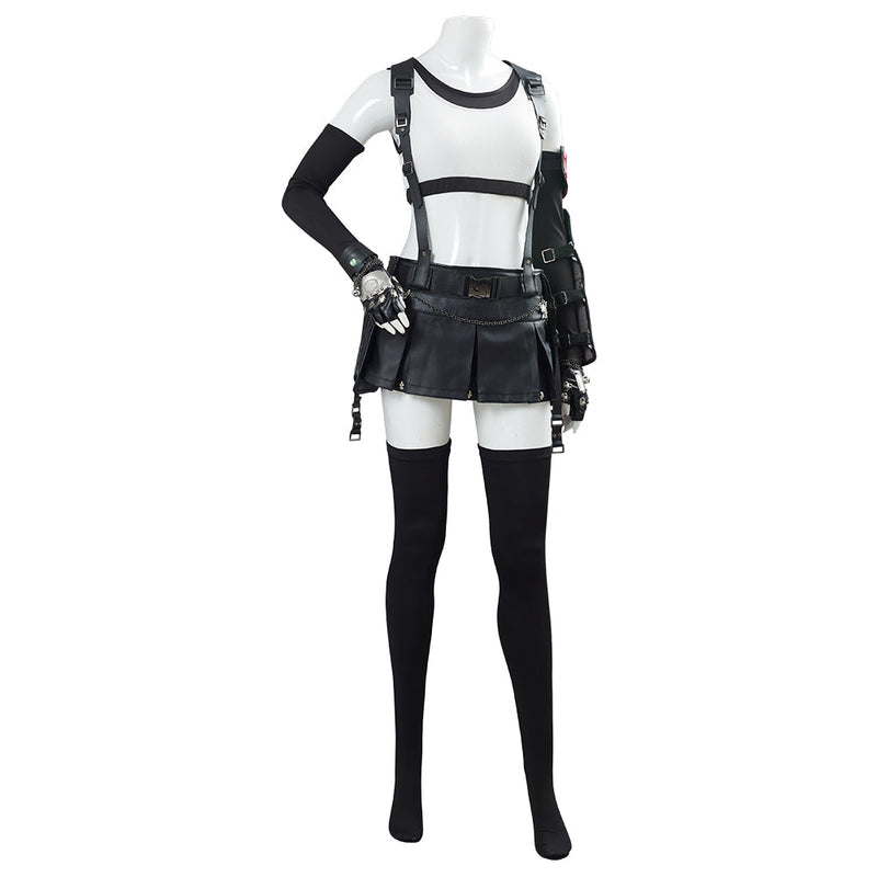 Final Fantasy VII 7 Remake Tifa Lockhart Outfit Cosplay Costume