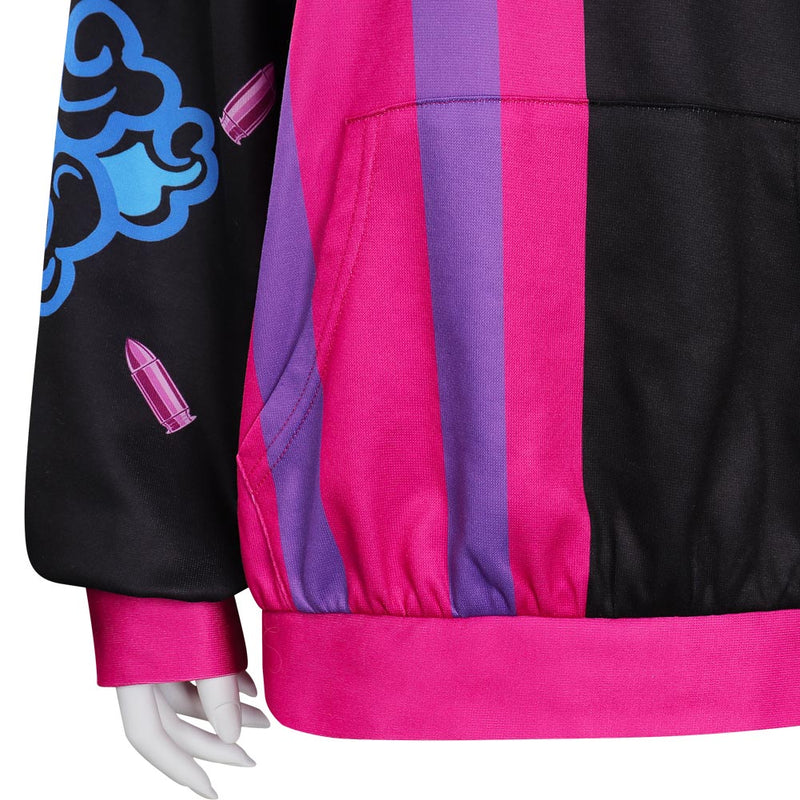 Arcane: League of Legends Jinx LOL Hoodie Hooded Sweatshirt Cosplay Costume