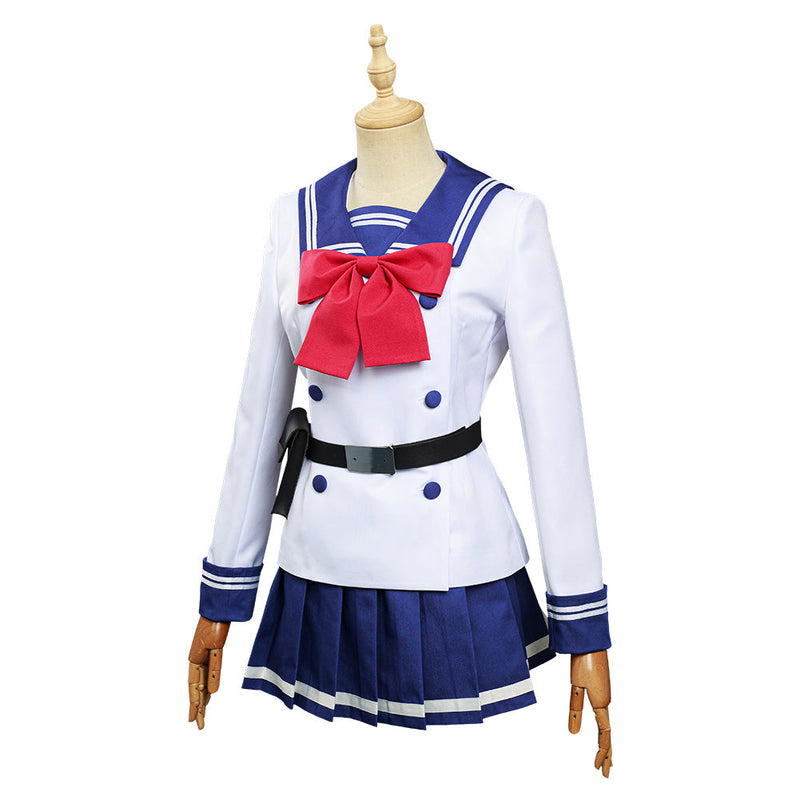 Anime Tenkuu Shinpan/High-Rise Invasion Honjou Yuri Dress Outfits Cosplay Costume