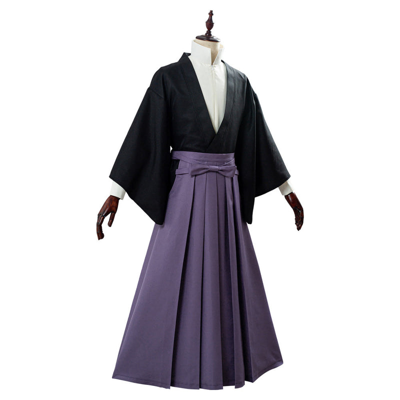 Toilet-Bound Hanako-kun Yugi Tsukasa Samurai Kimono Set Cosplay Costume