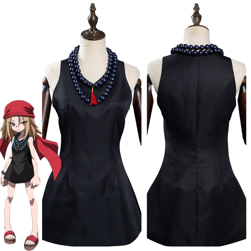 Shaman King The Super Star Kyoyama Anna Halloween Carnival Suit Cosplay Costume