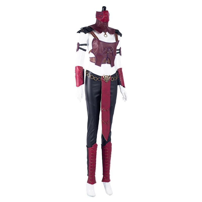 Mortal Kombat 10 Mileena Outfits Halloween Carnival Suit Cosplay Costume