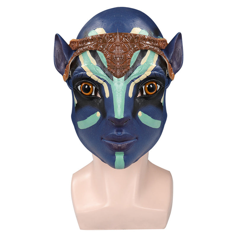 Avatar: The Way o f Water NALITHA Mask Cosplay Latex Masks Helmet Masquerade Halloween Party Costume Props