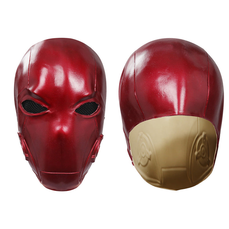 Batman：Red Hood Jason Todd Cosplay Latex Masks Helmet Halloween Party Costume Props