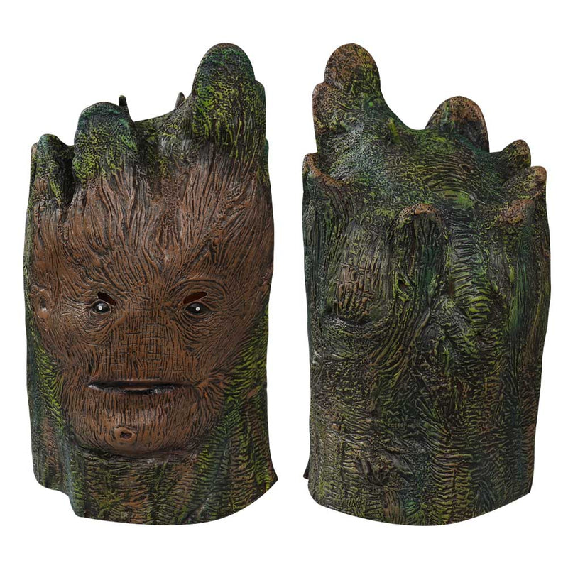 Guardians of the Galaxy3：Ente Groot Mask Cosplay Latex Masks Masquerade Costume Props