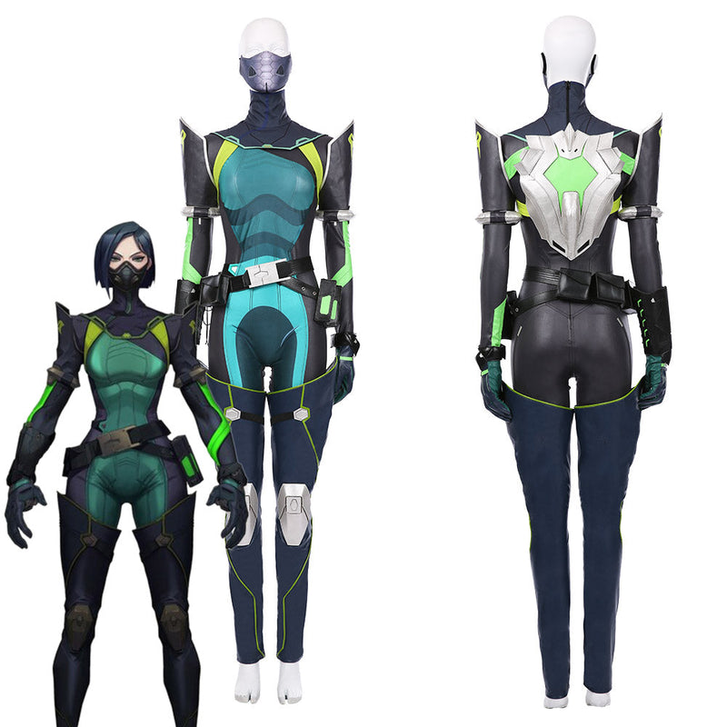 Game VALORANT Viper Women Jumpsuit Suit Halloween Carnival Outfit Cosplay Costume