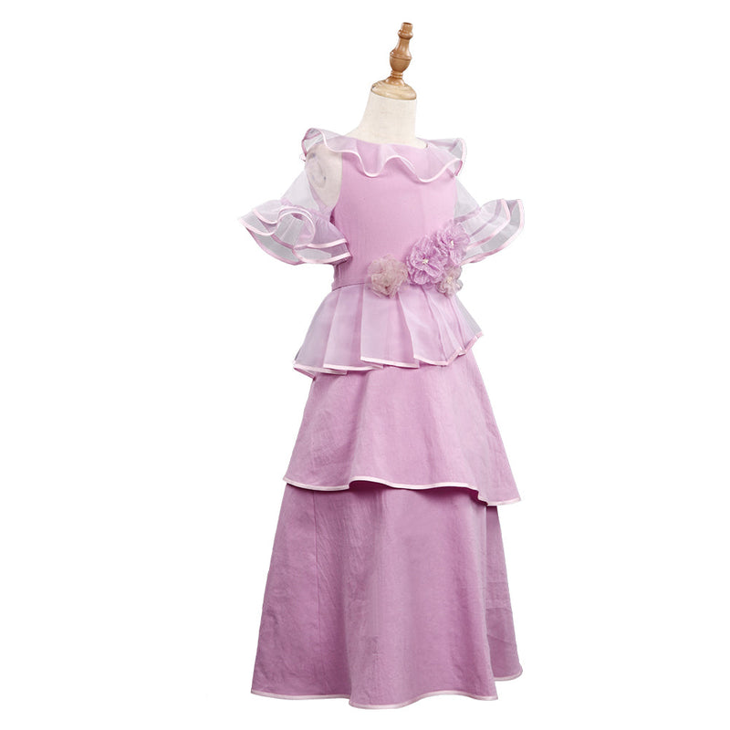 Encanto - Isabela Madrigal Candy Dress Halloween Cosplay Costume for Kids Children