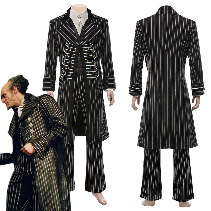 Lemony Snicket‘s A Series of Unfortunate Events Count Olaf Men Outfits Cosplay Costume