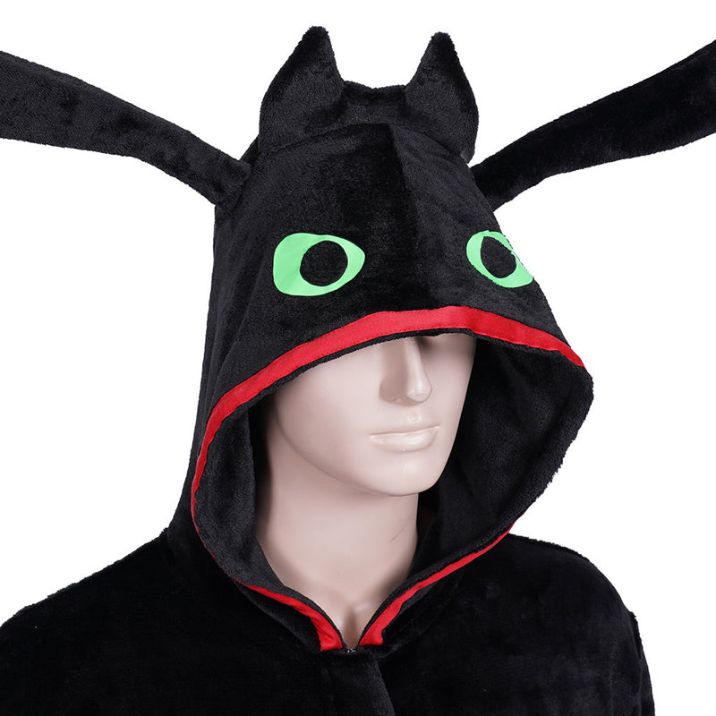 How to train your Dragon·Night Fury Sleepwear Pajams Cosplay Costume