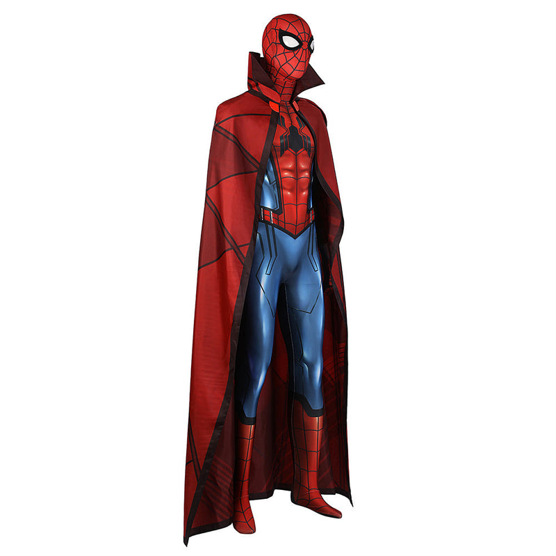 What if -Spider Man Cosplay Costume Jumpsuit Halloween Carnival Suit