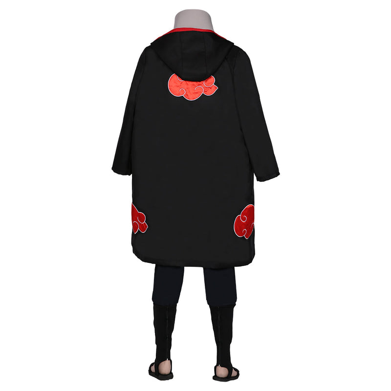 NARUTO Uchiha Sasuke Coat Pants Outfits Halloween Carnival Suit Cosplay Costume