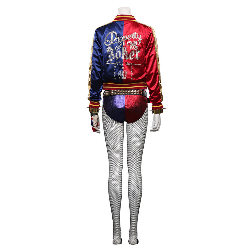 Suicide Squad Harleen Quinzel T-shirt Pants Outfits Halloween Carnival Suit Cosplay Costume