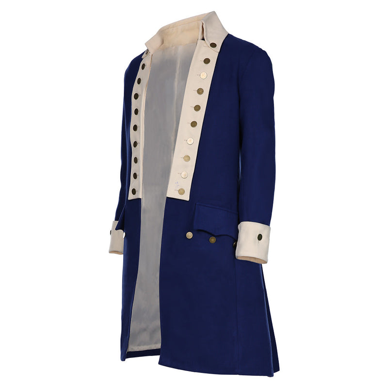 Hamilton Replica Colonial Victorian Edwardian Coat Halloween Carnival Suit Cosplay Costume