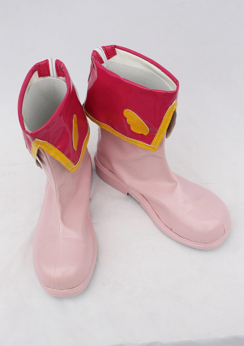 Card Captor Sakura Cosplay Shoes Boots Pink