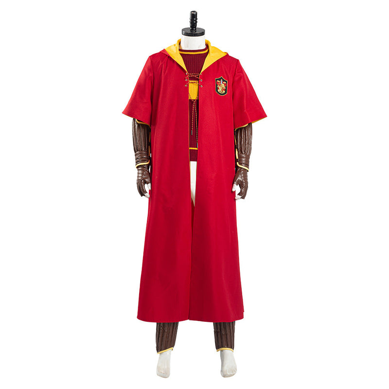 Harry Potter Gryffindor Quidditch Uniform Halloween Carnival Outfit Cosplay Costume