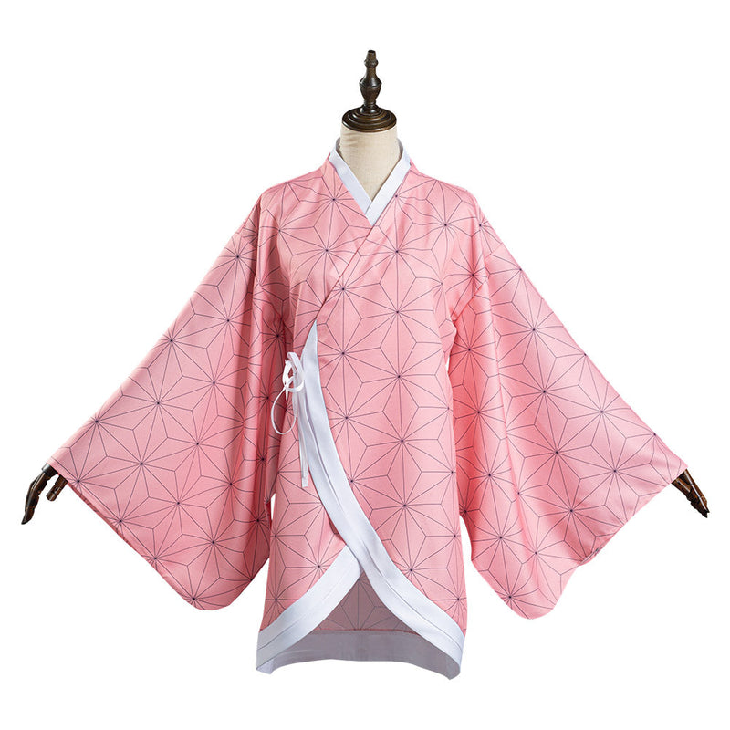 Demon Slayer: Kimetsu no Yaiba Kamado Nezuko Kimono Coat Cosplay Costume