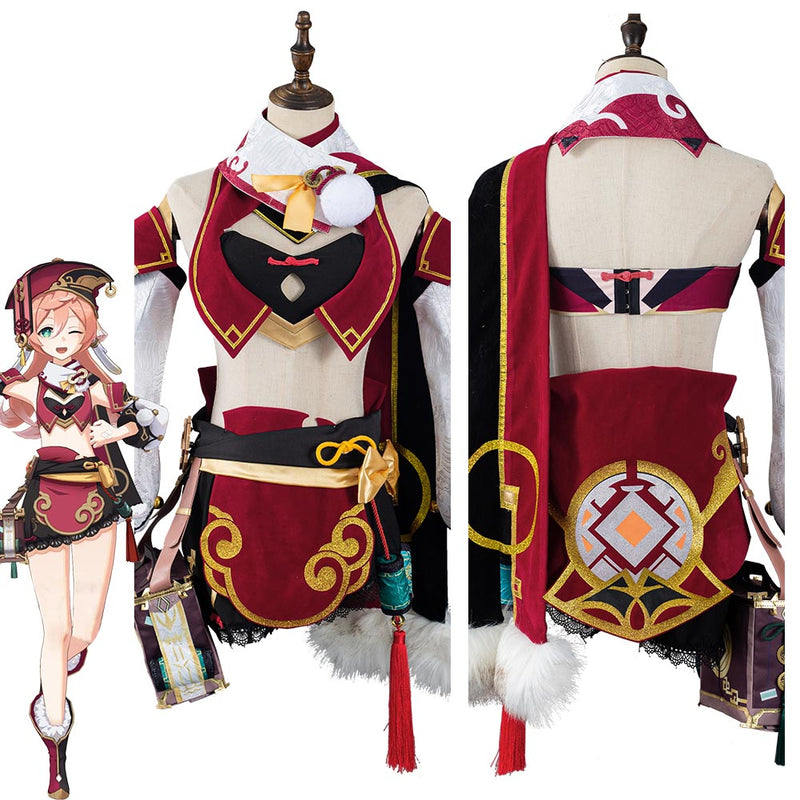 Genshin Impact Yan Fei Outfits Halloween Carnival Suit Cosplay Costume