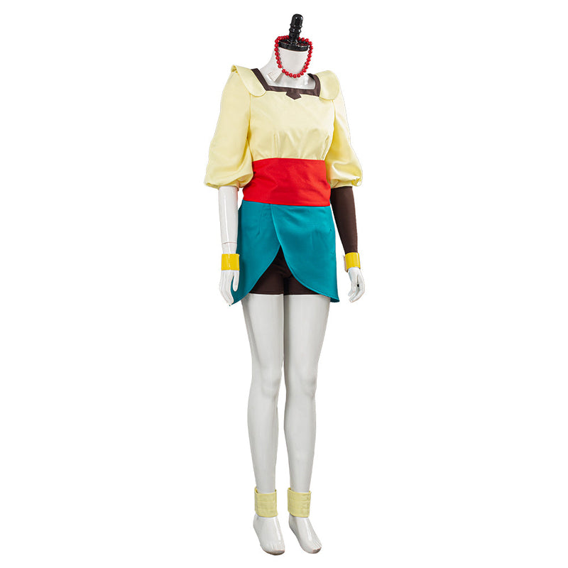 Game Indivisible Ajina Uniform Outfits Halloween Carnival Costume Cosplay Costume