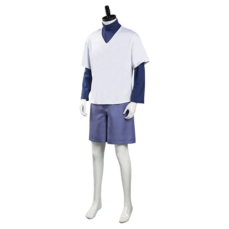 Hunter X Hunter Killua Zoldyck Top Shorts Outfits Halloween Carnival Suit Cosplay Costume