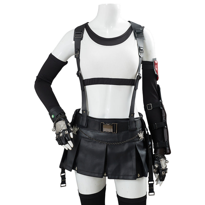 Final Fantasy VII 7 Remake Tifa Lockhart Outfit Cosplay Costume