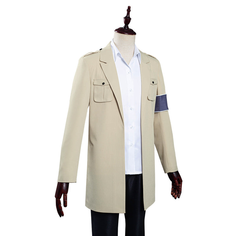 Attack on Titan  The Final Season Eren Jaeger Coat Shirt Outfits Halloween Carnival Costume Cosplay Costume