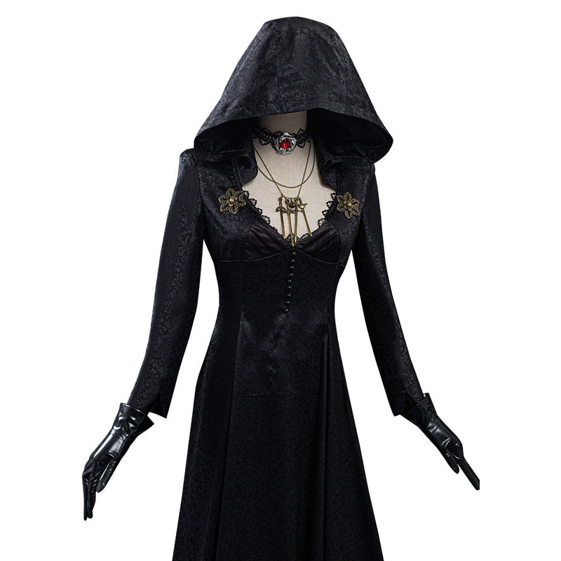 Resident Evil Village Bela Dimistrescu Halloween Drive Thru Cosplay Costume