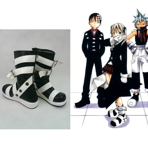 Soul Eater Maka Albarn Cosplay Shoes Boots Costume