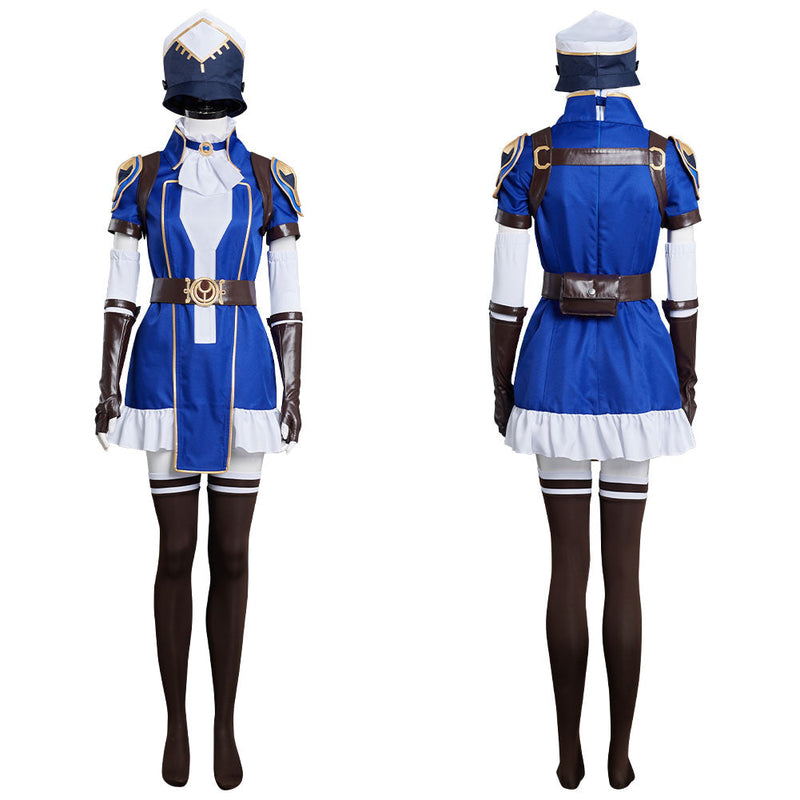 Arcane: League of Legends LOL Caitlyn the Sheriff of Piltover Cosplay Costume