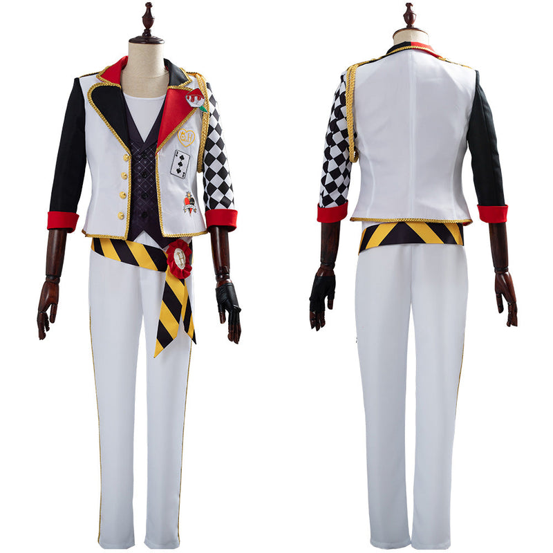 Game Twisted-Wonderland Alice in Wonderland Theme Trey Cosplay Costume