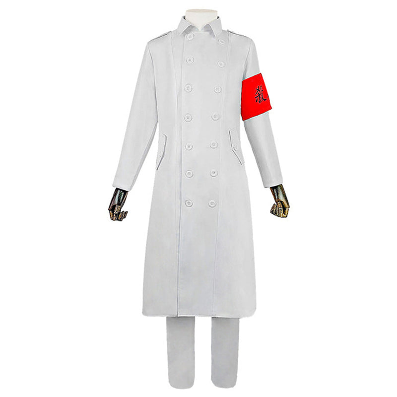 Tokyo Revengers Tokyo Manji Gang White Uniform Outfits Cosplay Costume