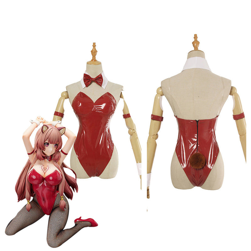 Tate no Yuusha no Nariagari/Rising of Shield Hero Raphtalia Bunny Girl Jumpsuit Outfits Halloween Carnival Suit Cosplay Costume