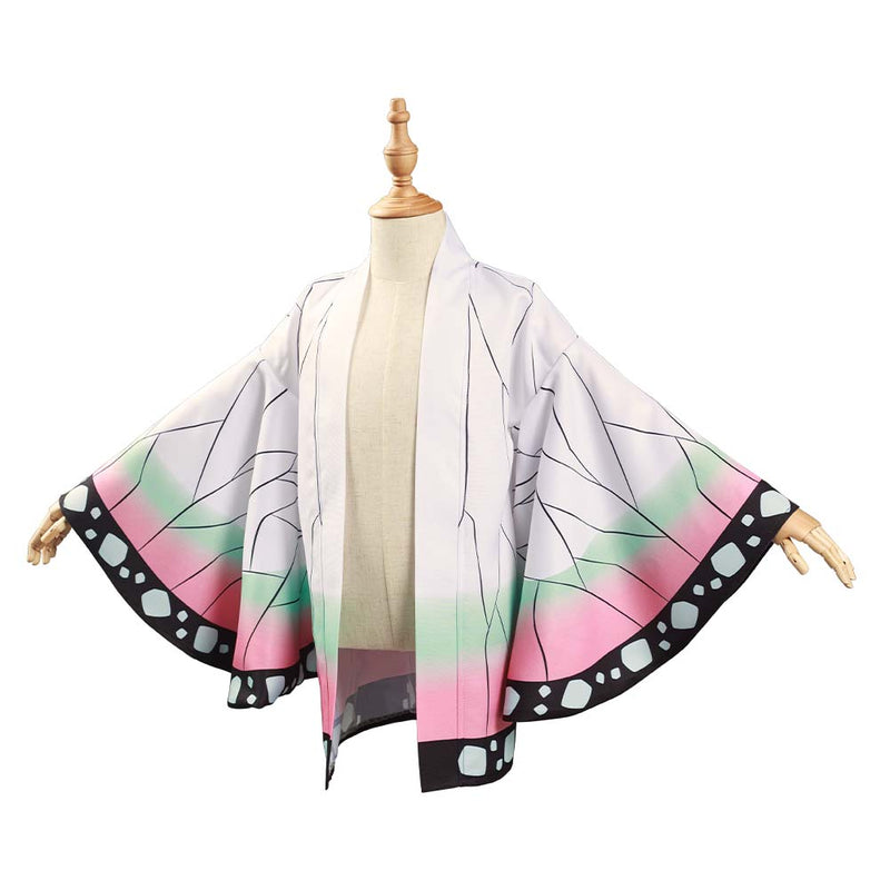 Demon Slayer: Kimetsu no Yaiba Kochou Shinobu Kids Children Kimono Coat Cosplay Costume