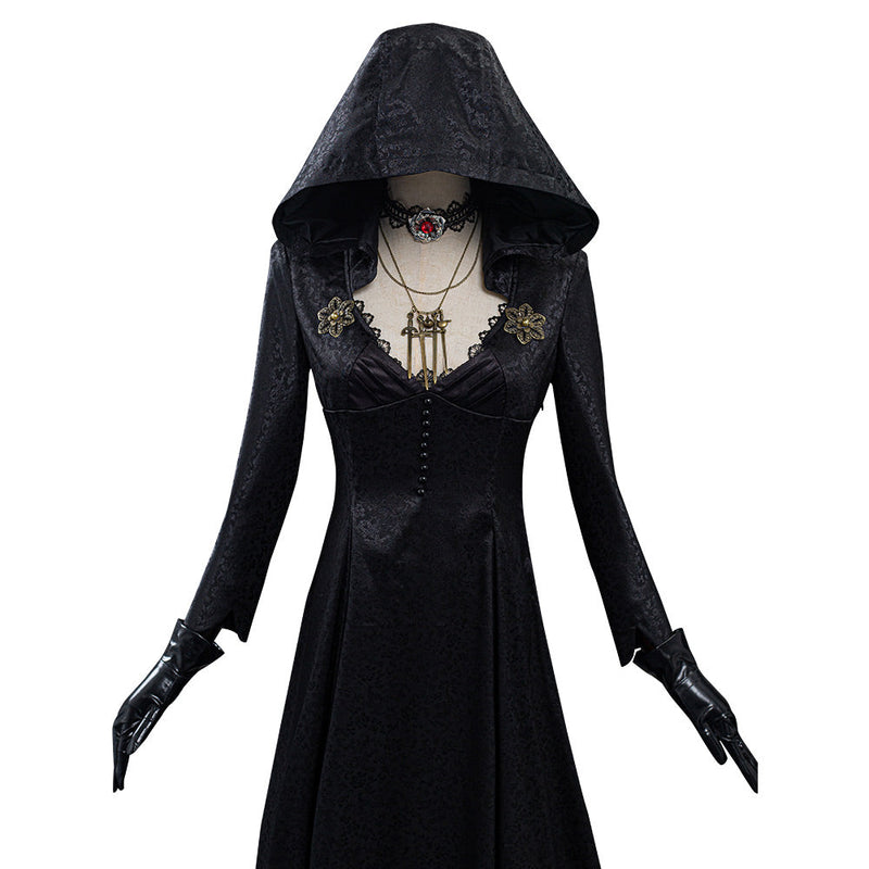 Resident Evil Village Bela Dimistrescu Halloween Drive Thru Cosplay Costume