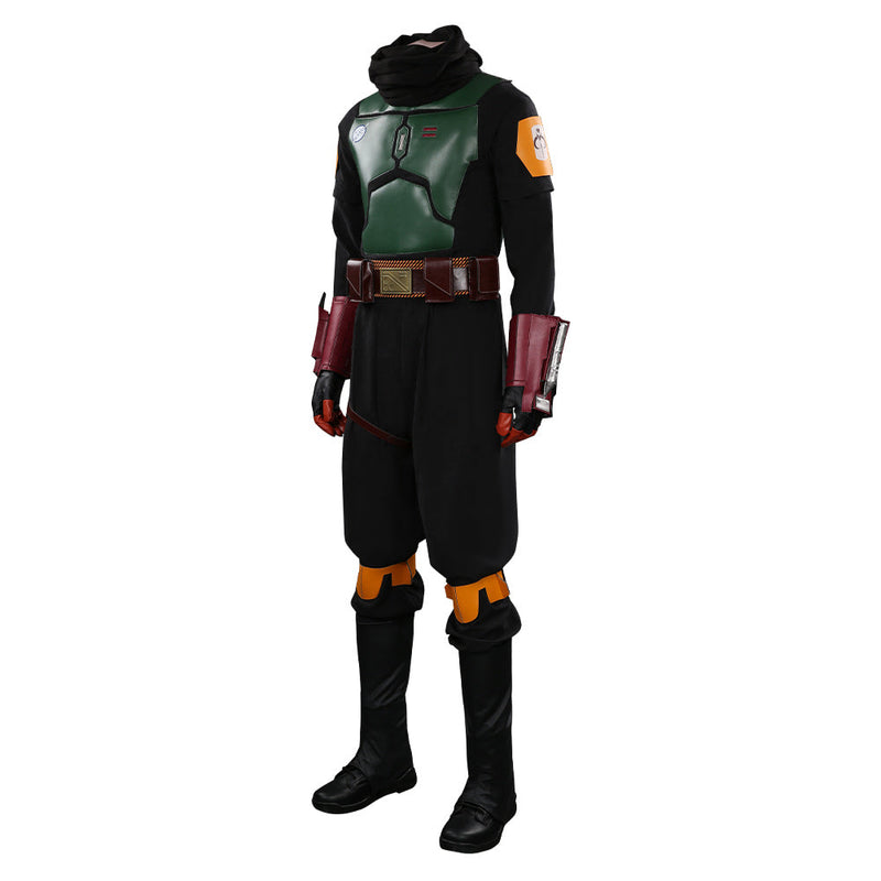 Mandalorian The Book of Boba Fett Outfits Halloween Carnival Suit Cosplay Costume