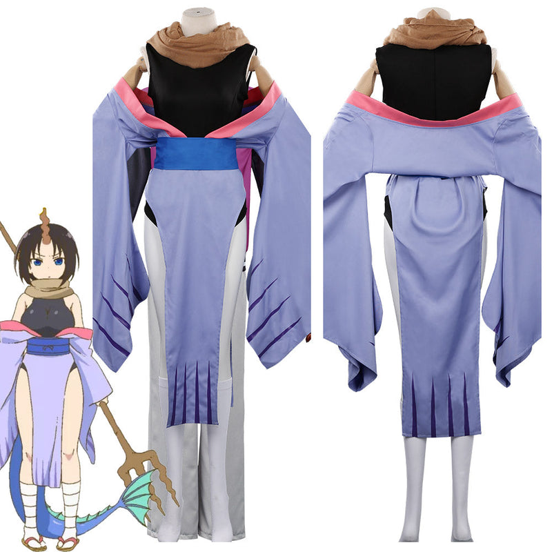 Miss Kobayashi‘s Dragon Maid Elma Outfits Halloween Carnival Suit Cosplay Costume