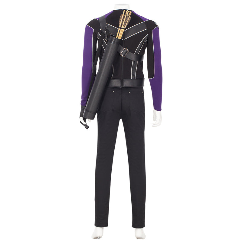 Hawkeye Cosplay Costume Top Pants Outfits Halloween Carnival Suit