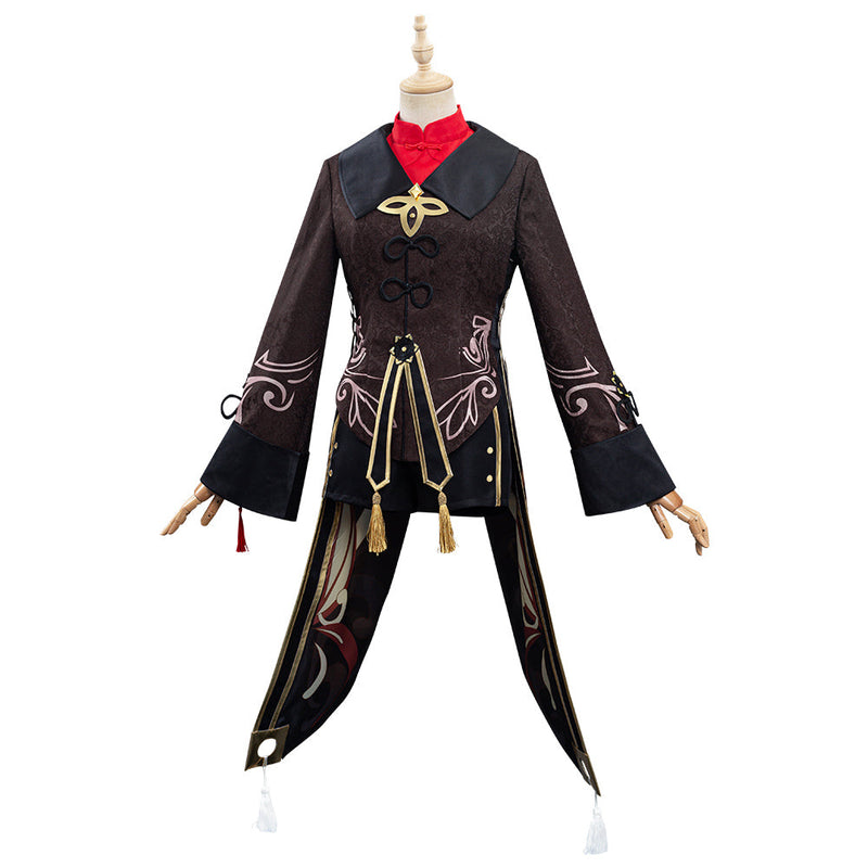 Genshin Impact HuTao Outfits Halloween Carnival Suit Cosplay Costume