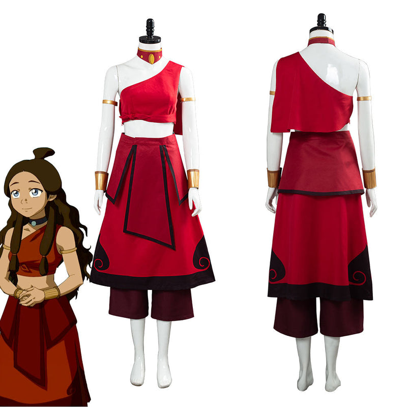 Avatar: the last Airbender Katara Women Dress Comic Con Cosplay Costume