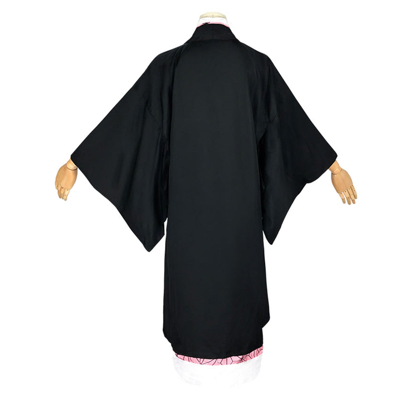 Demon Slayer Kamado Nezuko Adult Kimono Anime Cosplay Outfits Halloween Carnival Suit