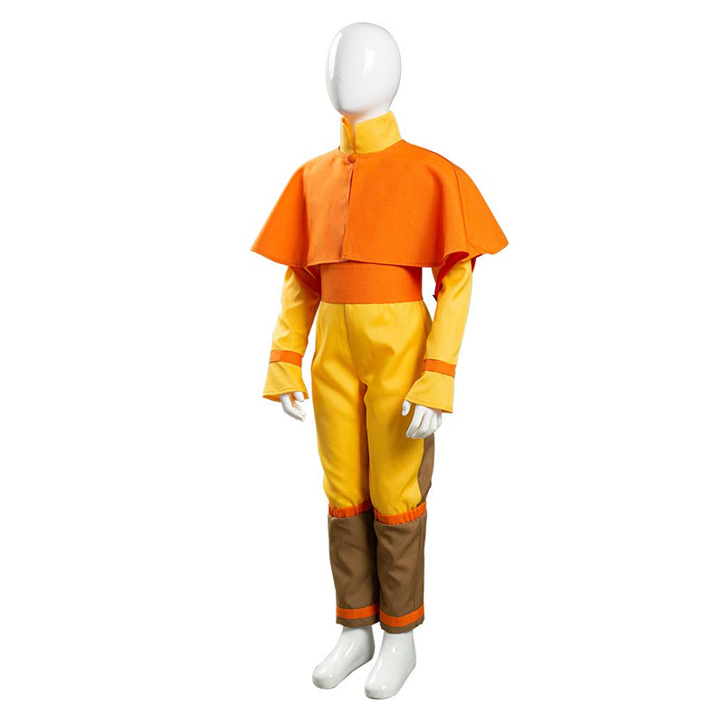 Avatar: The Last Airbender Avatar Aang Kids Children Halloween Cosplay Costume