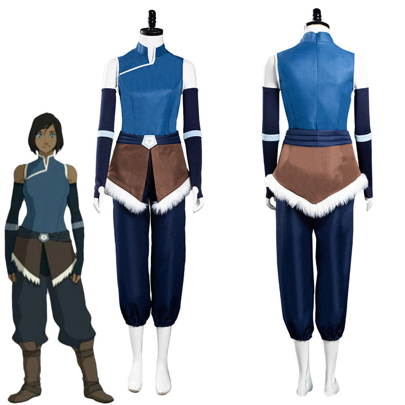 The Legend of Korra Season 4 Korra Outfits Halloween Carnival Suit Cosplay Costume