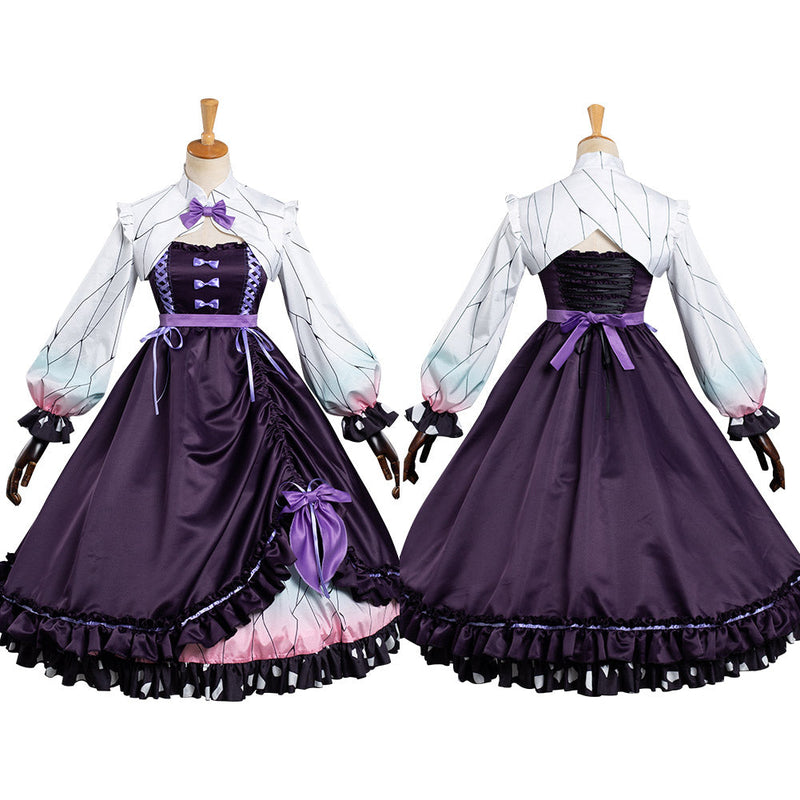 Demon Slayer: Kimetsu no Yaiba Kochou Shinobu Lolita Original Design Cosplay Costume