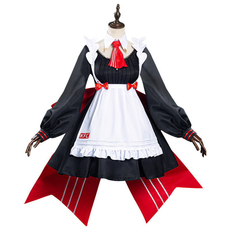 Anime Genshin Impact x KFC Noelle Maid Dress Suit Cosplay Costume