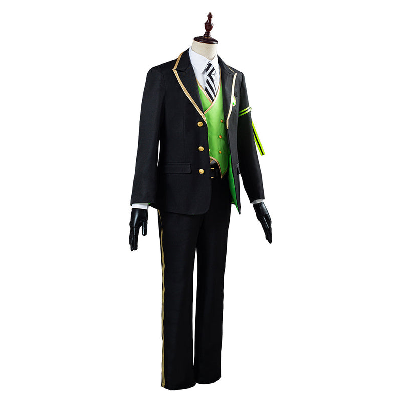 Game Twisted-Wonderland Malleus/Sebek/Silver Uniform Outfit Halloween Carnival Costume Cosplay Costume for Adult